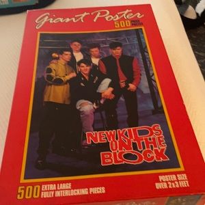 Kids vintage Kids on the Block Puzzle.